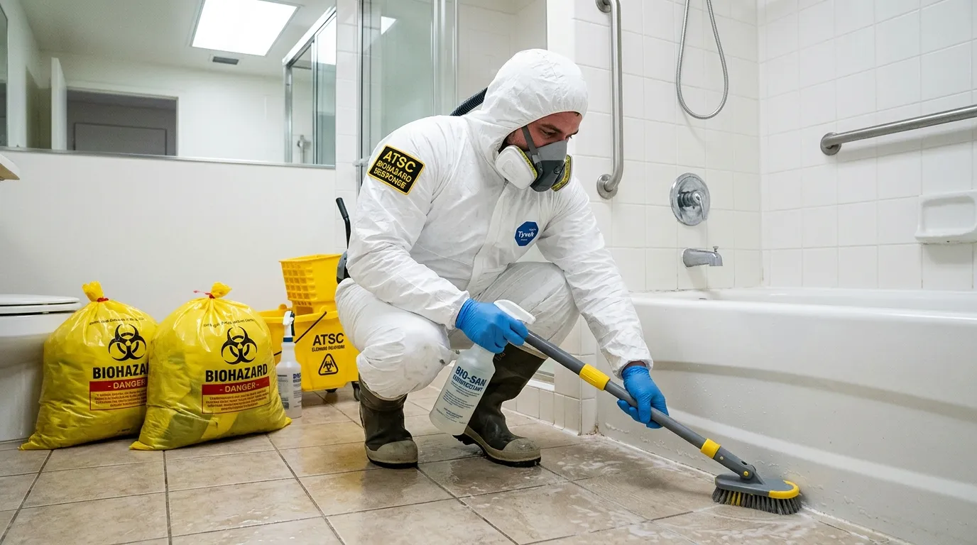 Decontamination equipment deployed for Blood Cleanup in El Camino Real